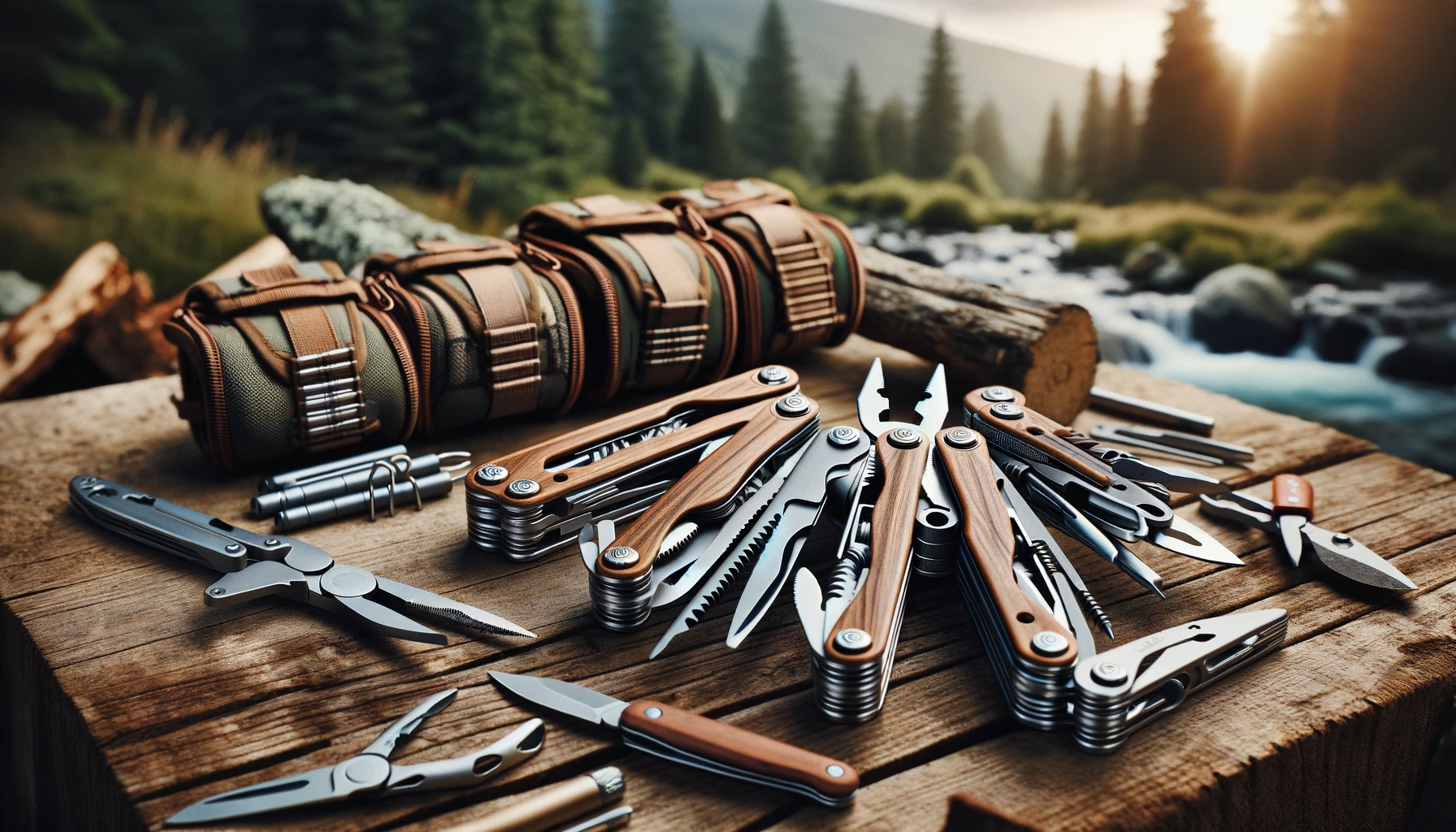 Camping Multi-Tool Collection