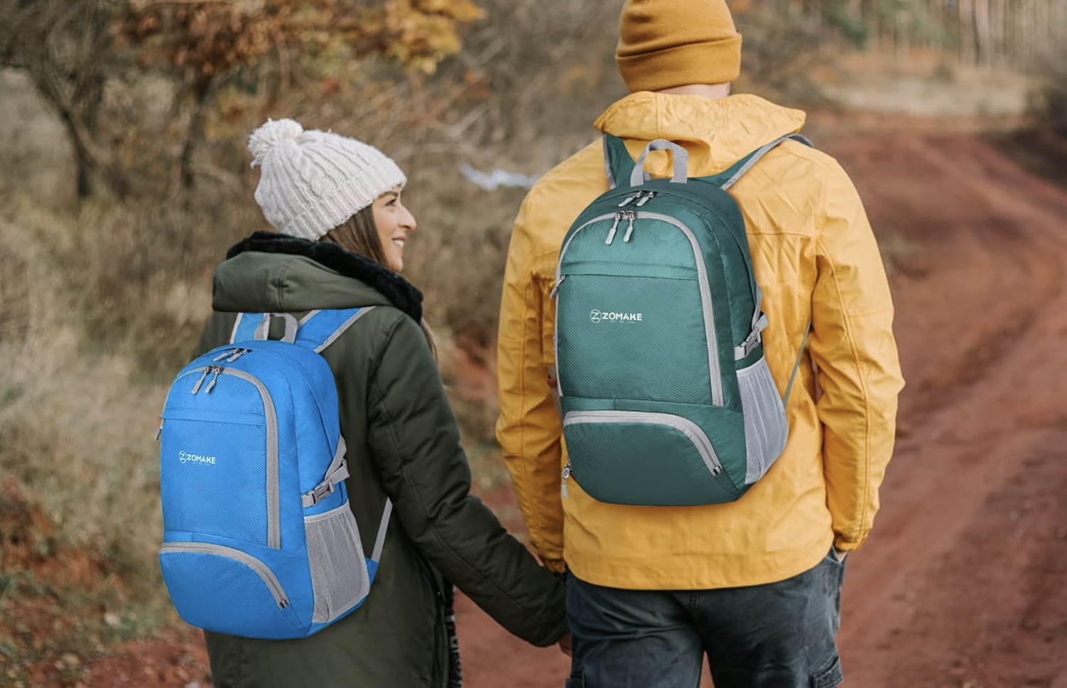 Travel foldable backpacks