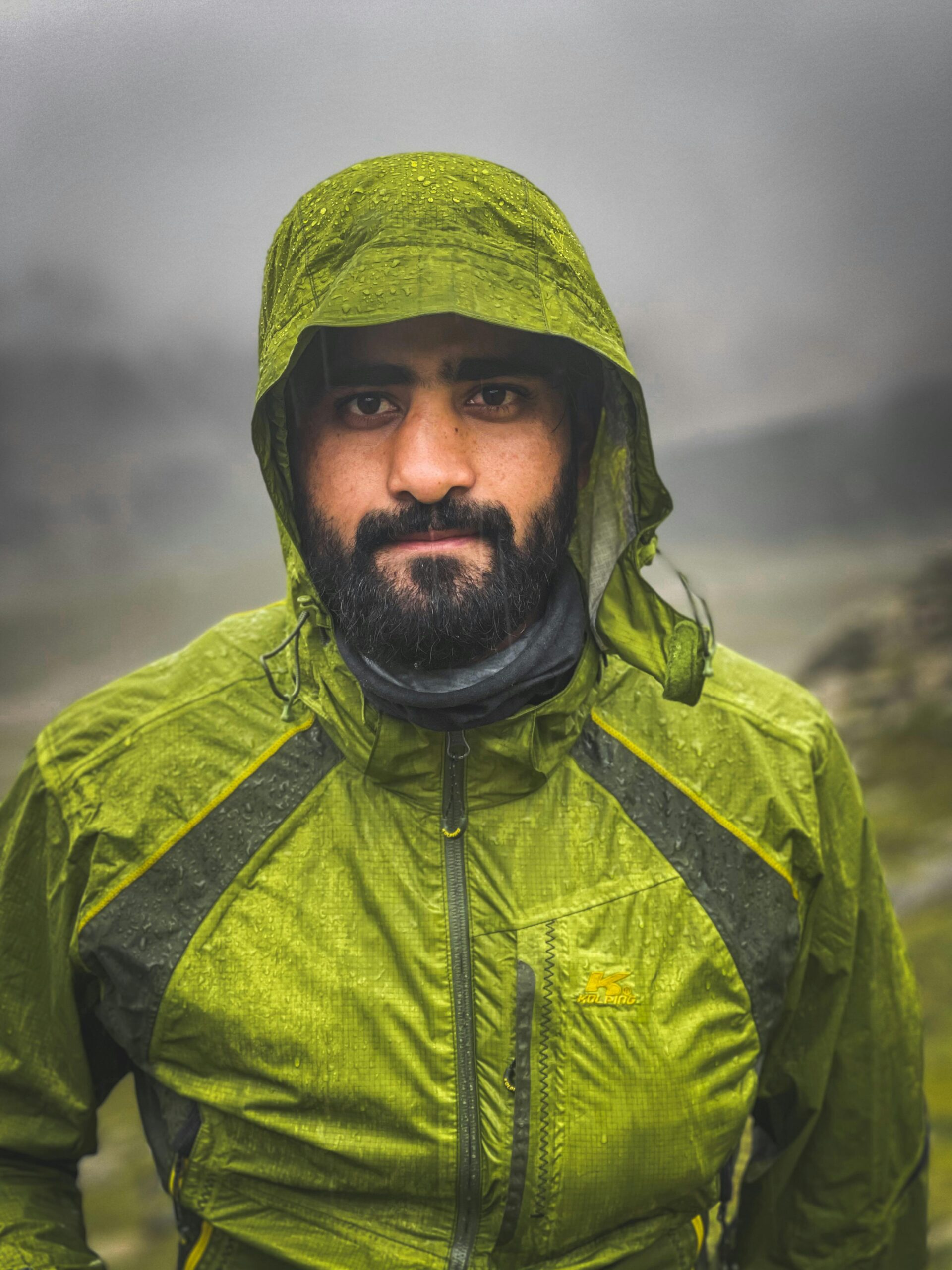 Wet Jacket Portrait (Pexels)