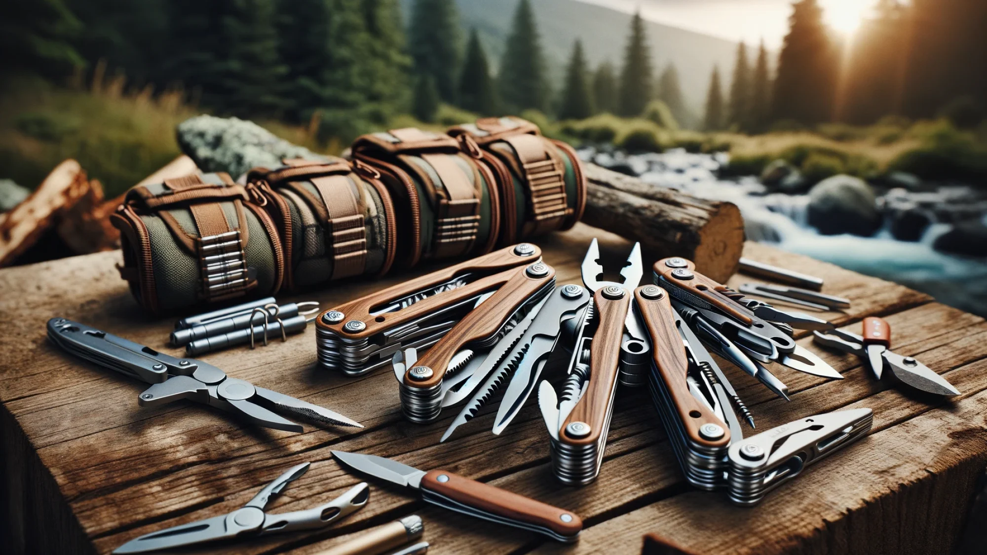 Camping Multi-Tool Collection